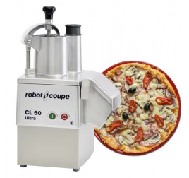 CL50 Ultra Pizza ROBOT COUPE zöldségszeletelő gép 3 db tárcsával